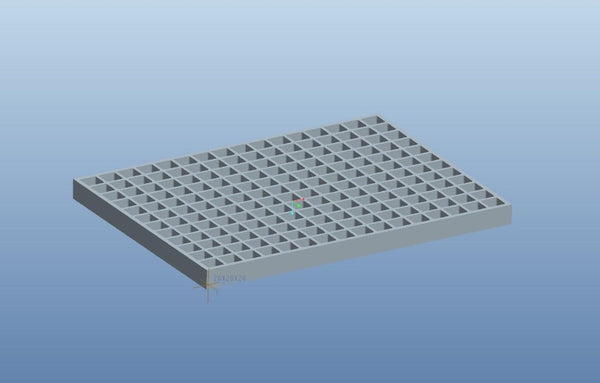 Molde de gomitas en forma de cubo de 8 ml - 192 cavidades